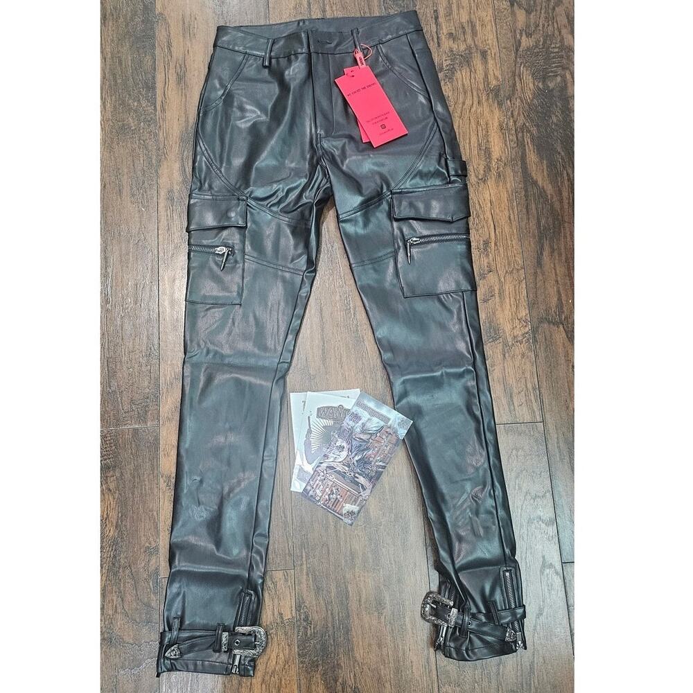 Guapi Limited edition Dead or Alive Pants Size 28 Men Black New